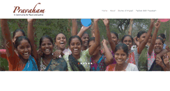 Desktop Screenshot of pravaham.org
